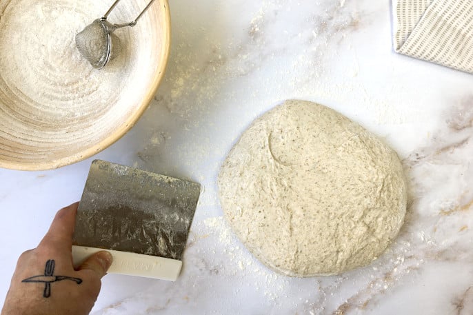 sourdough final shape 04 686 My Chef Recipe