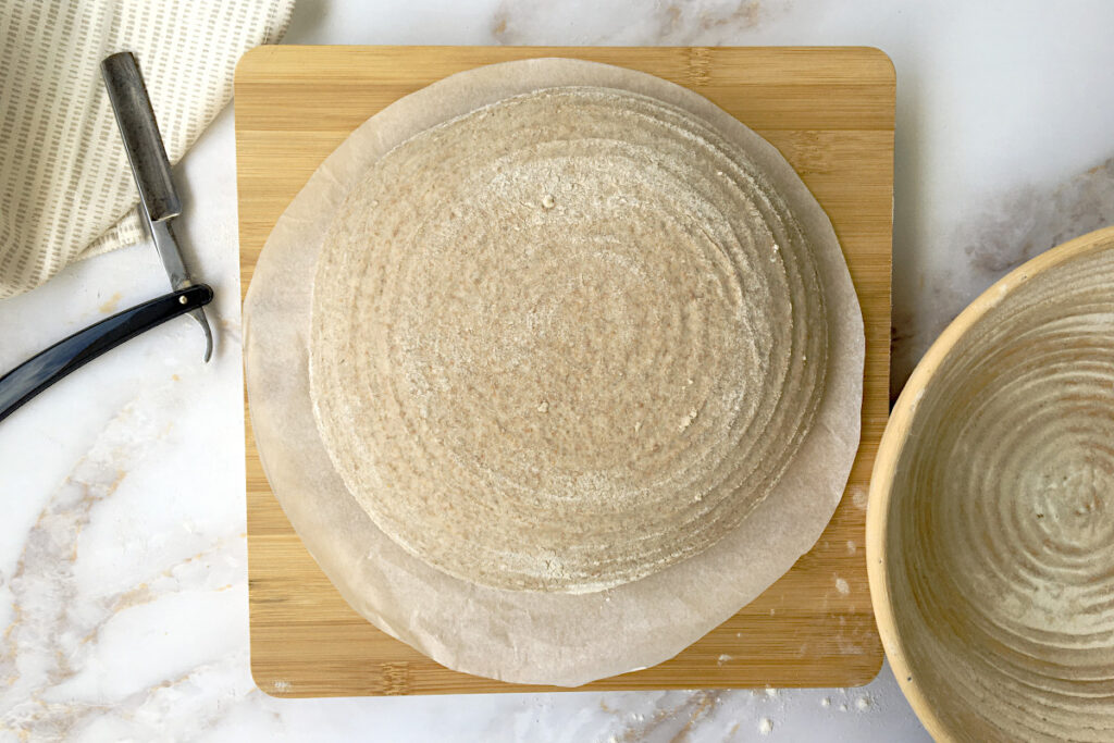 sourdough on board before cut 1200 My Chef Recipe