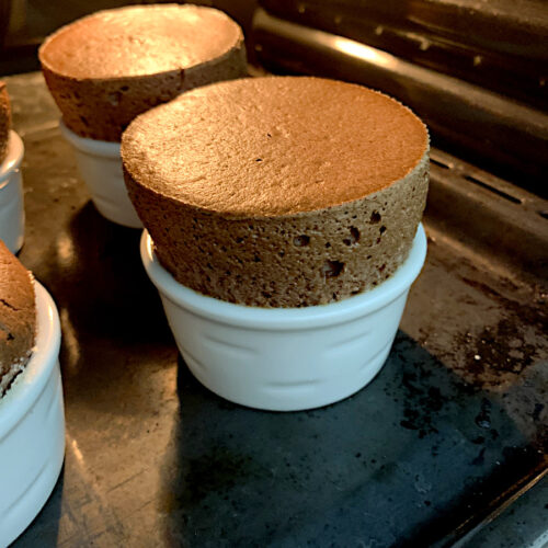 Souffle in oven My Chef Recipe