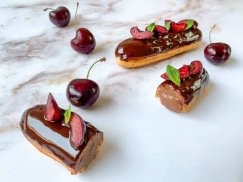 Perfect Classic Chocolate Eclairs | My Chef Recipe